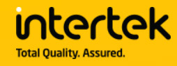 yellow and black Intertek logo